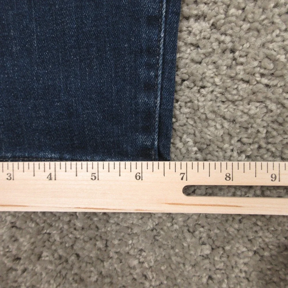 Polo Ralph Lauren Jeans Mens 34x30 Blue Sullivan Slim Moto Biker Fade Denim Pant